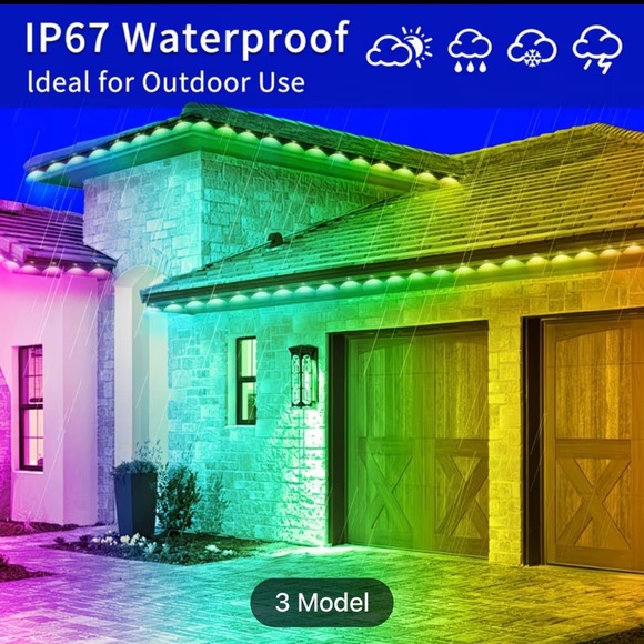 150Ft Permanent Outdoor Lighting - Picture 3 of 15